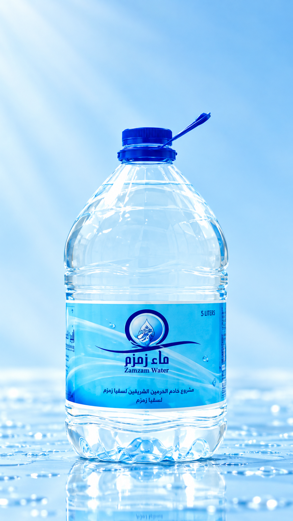 Abe Zamzam Water 5 Litre | 100% Original Makkah Imported & Sealed Pack